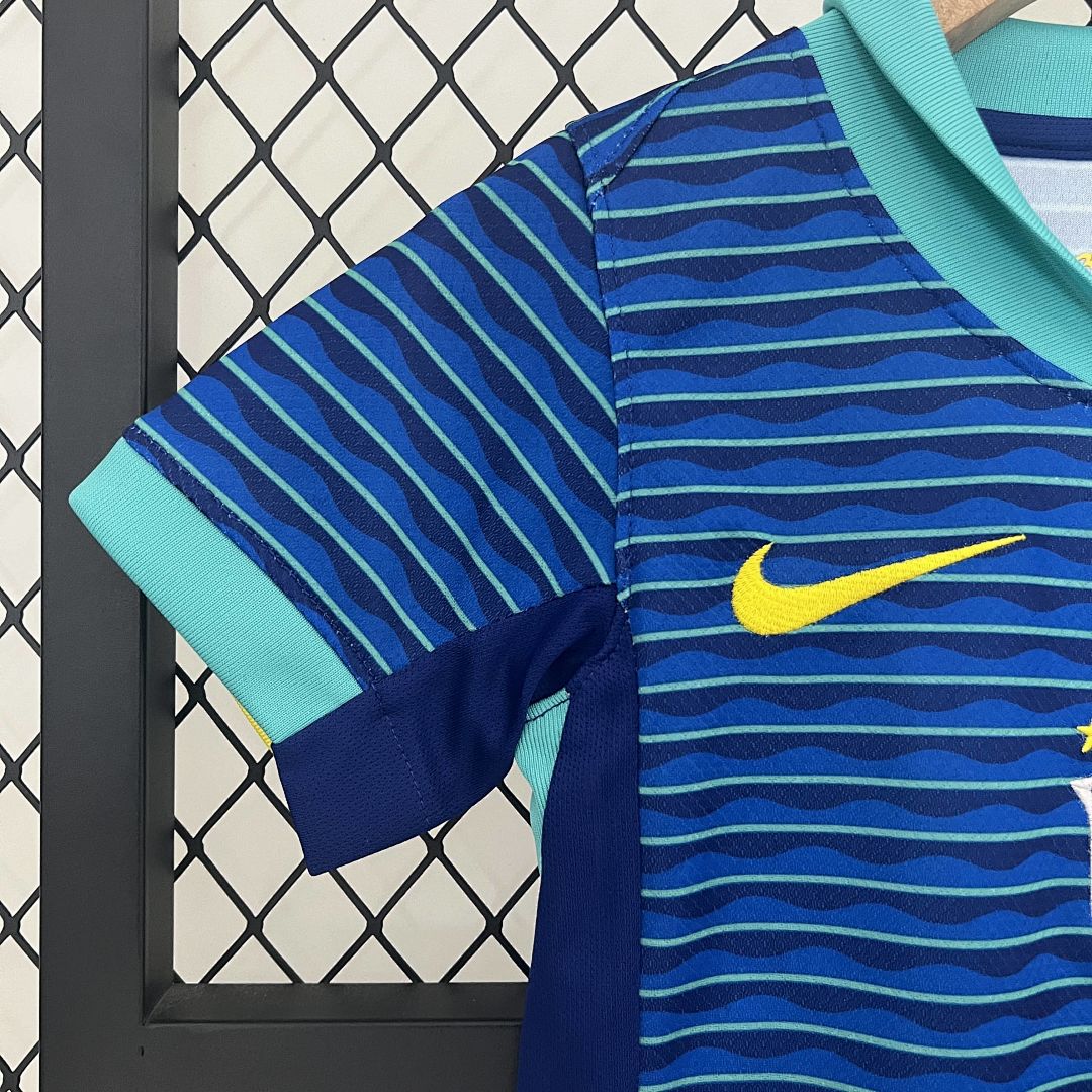 2024 kids Brazil away size_ 16-28 3