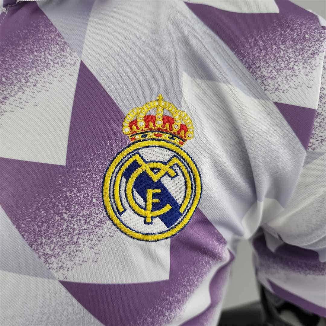 22-23 Real Madrid POLO purple-white 5