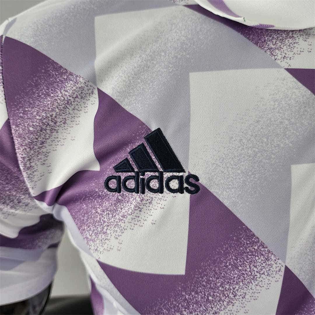 22-23 Real Madrid POLO purple-white 6