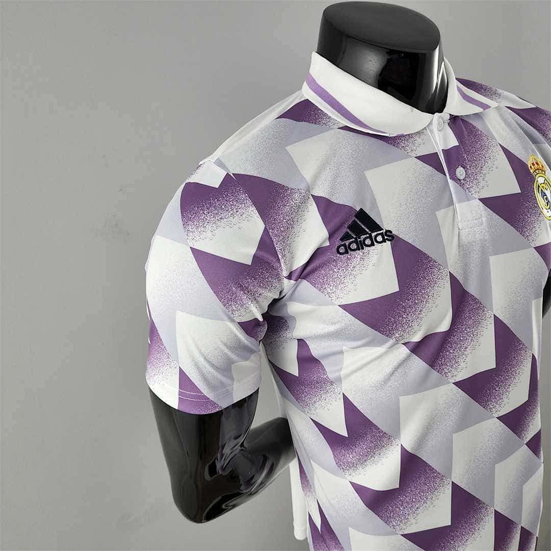 22-23 Real Madrid POLO purple-white 7