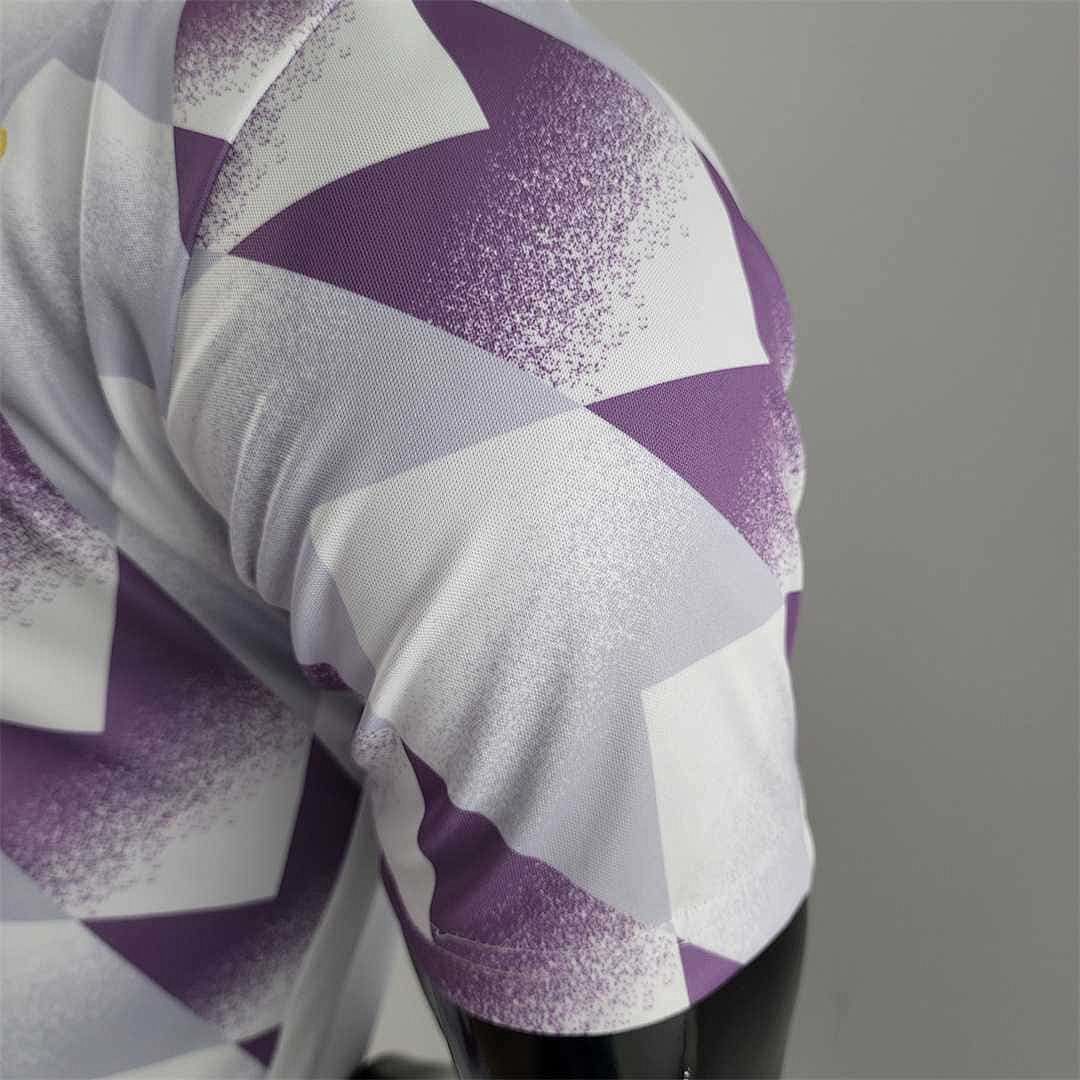 22-23 Real Madrid POLO purple-white 8