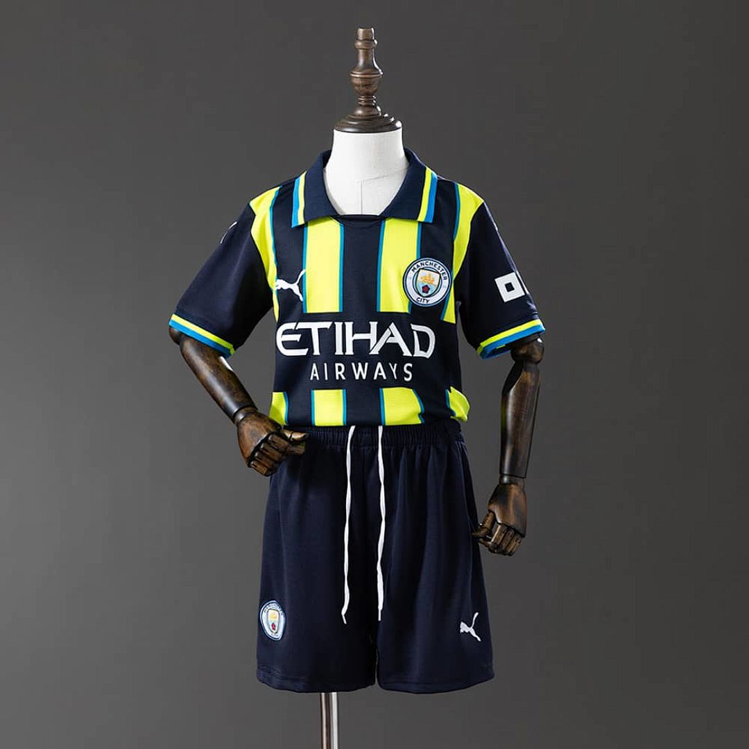 24_25 Kids Manchester City Away Size_ 16-28