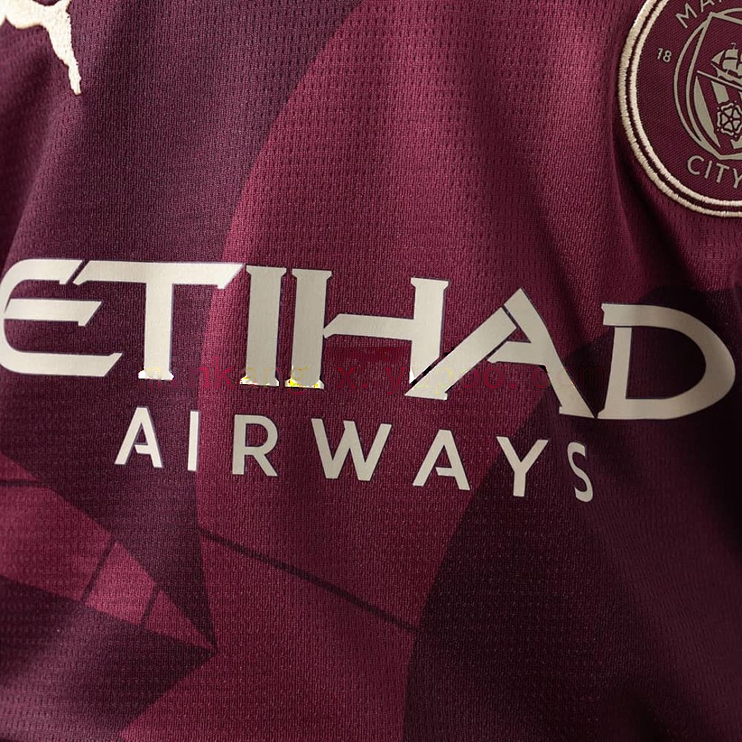 24_25 kids Manchester city third away size 16-28 7