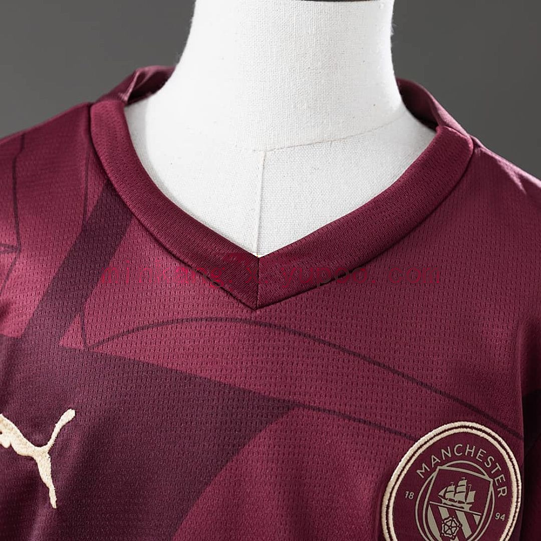 24_25 kids Manchester city third away size 16-28 8
