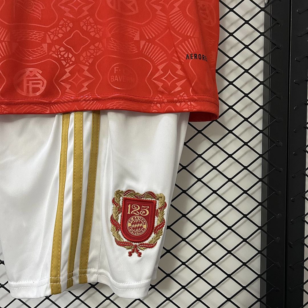 25_26 kids Bayern Munich 125th Anniversary Jersey 16-28 7