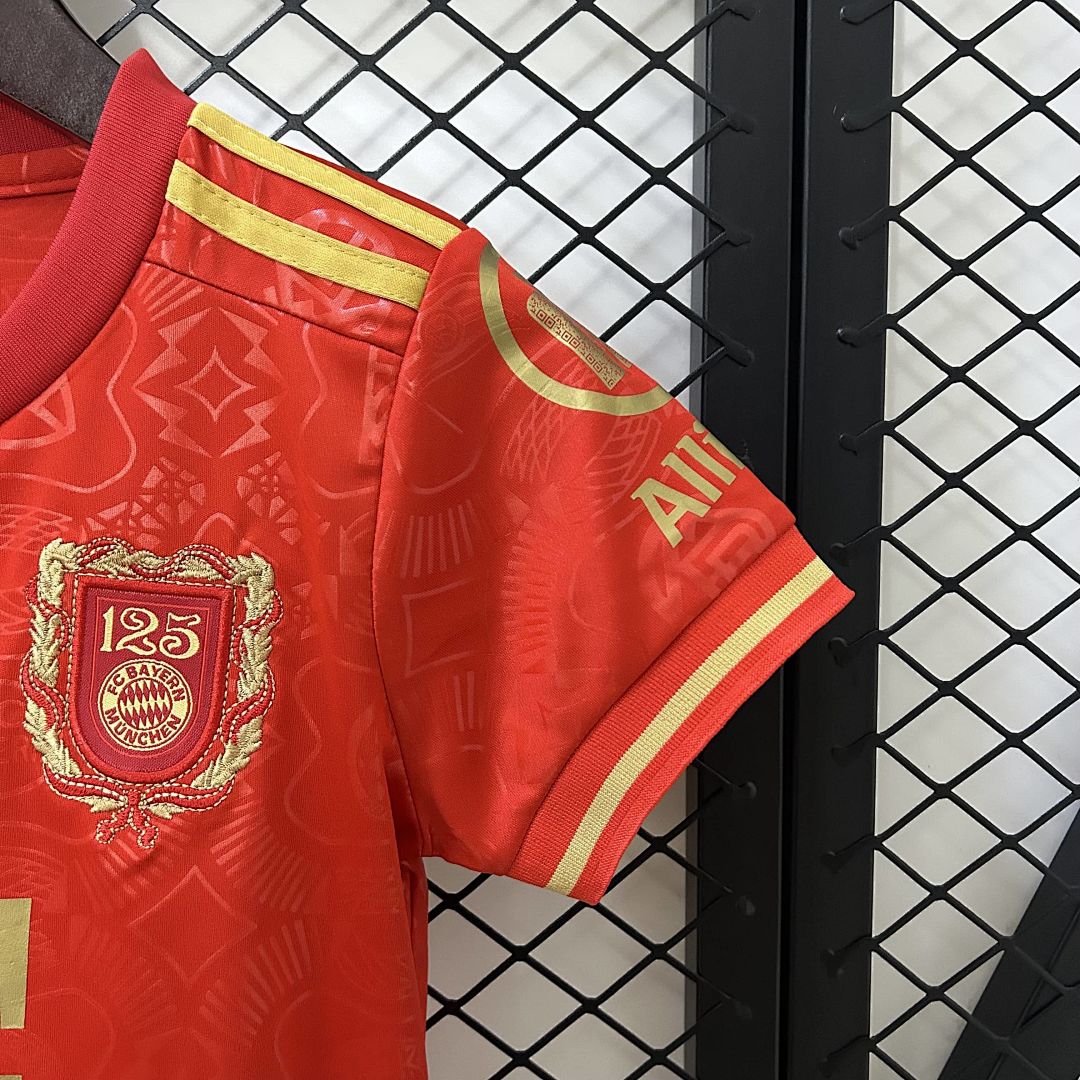 25_26 kids Bayern Munich 125th Anniversary Jersey 16-28 8
