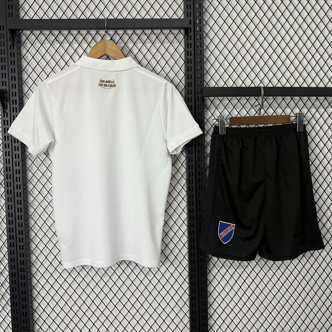 25_26 Kids Colo Colo 100th Anniversary White size：16-28 2