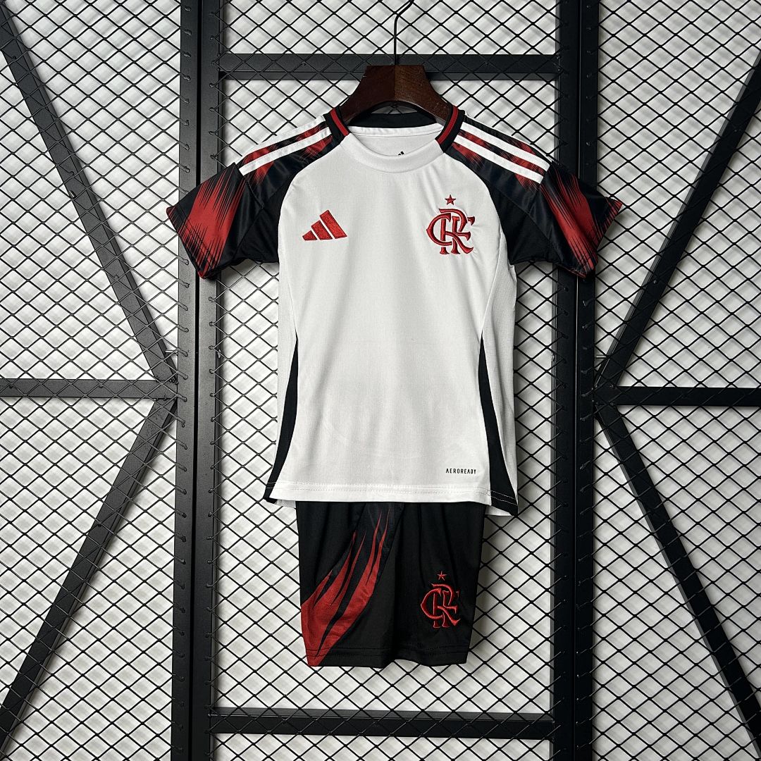 25_26 kids Flamengo away size_ 16-28