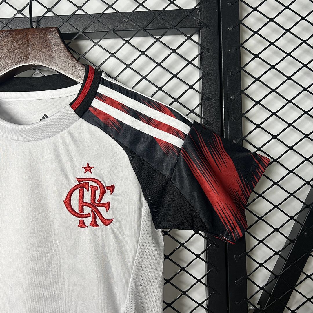 25_26 kids Flamengo away size_ 16-28 9