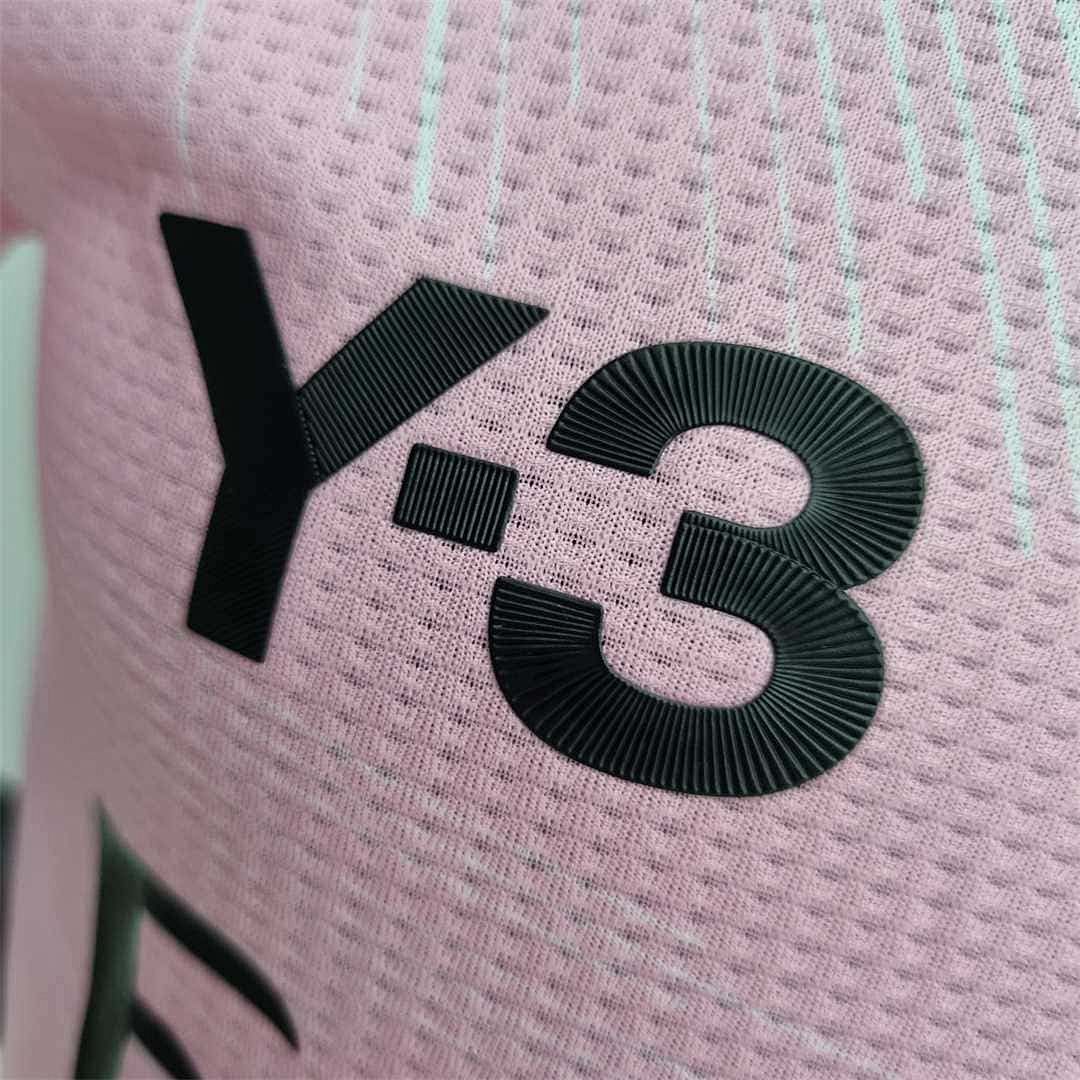 22-23 Real Madrid Y3 pink kids kit 4