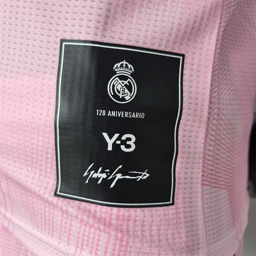 22-23 Real Madrid Y3 pink kids kit 6