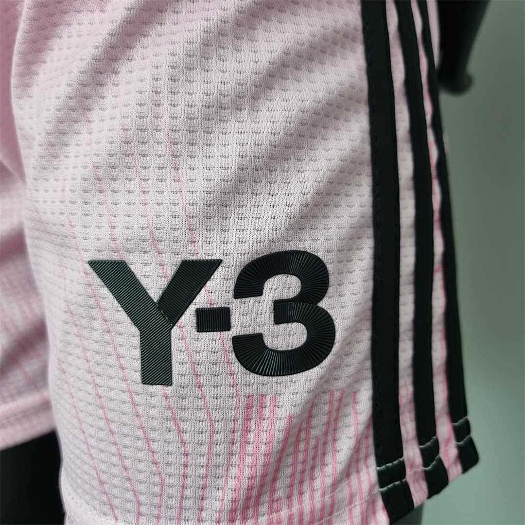 22-23 Real Madrid Y3 pink kids kit 7