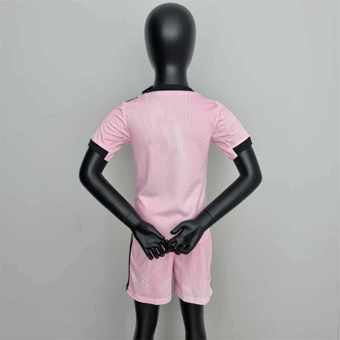 22-23 Real Madrid Y3 pink kids kit 9