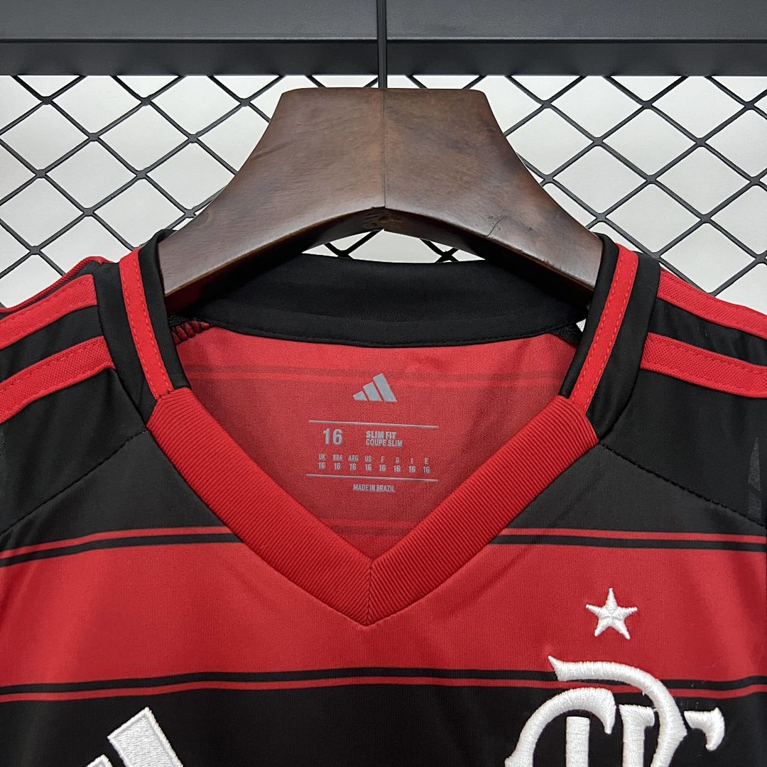 25_26 kids vest Flamengo home size_ 16-28 8