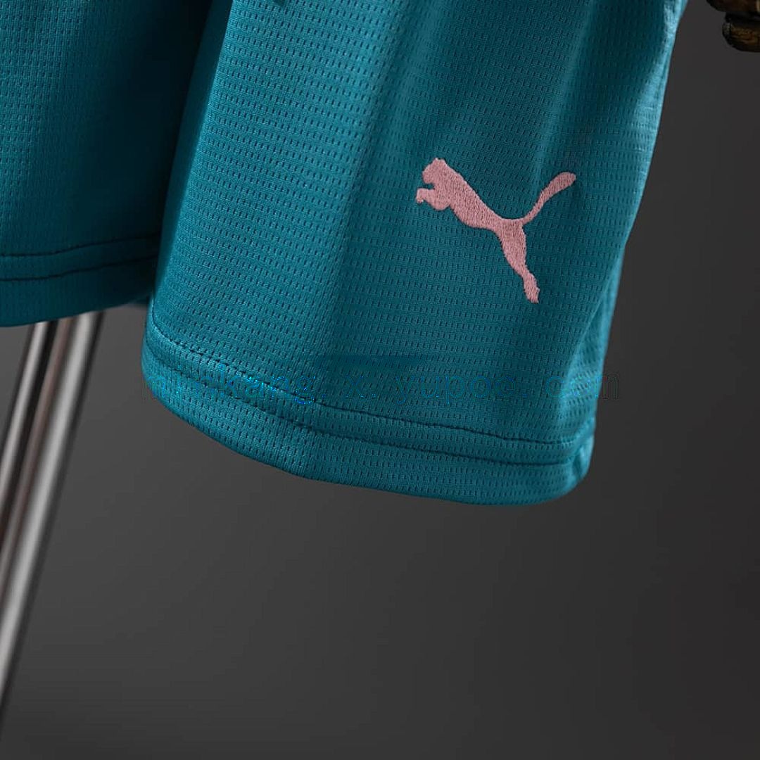 Manchester City 24_25 Fourth Away kids kit Jersey SZIE 16-28 2