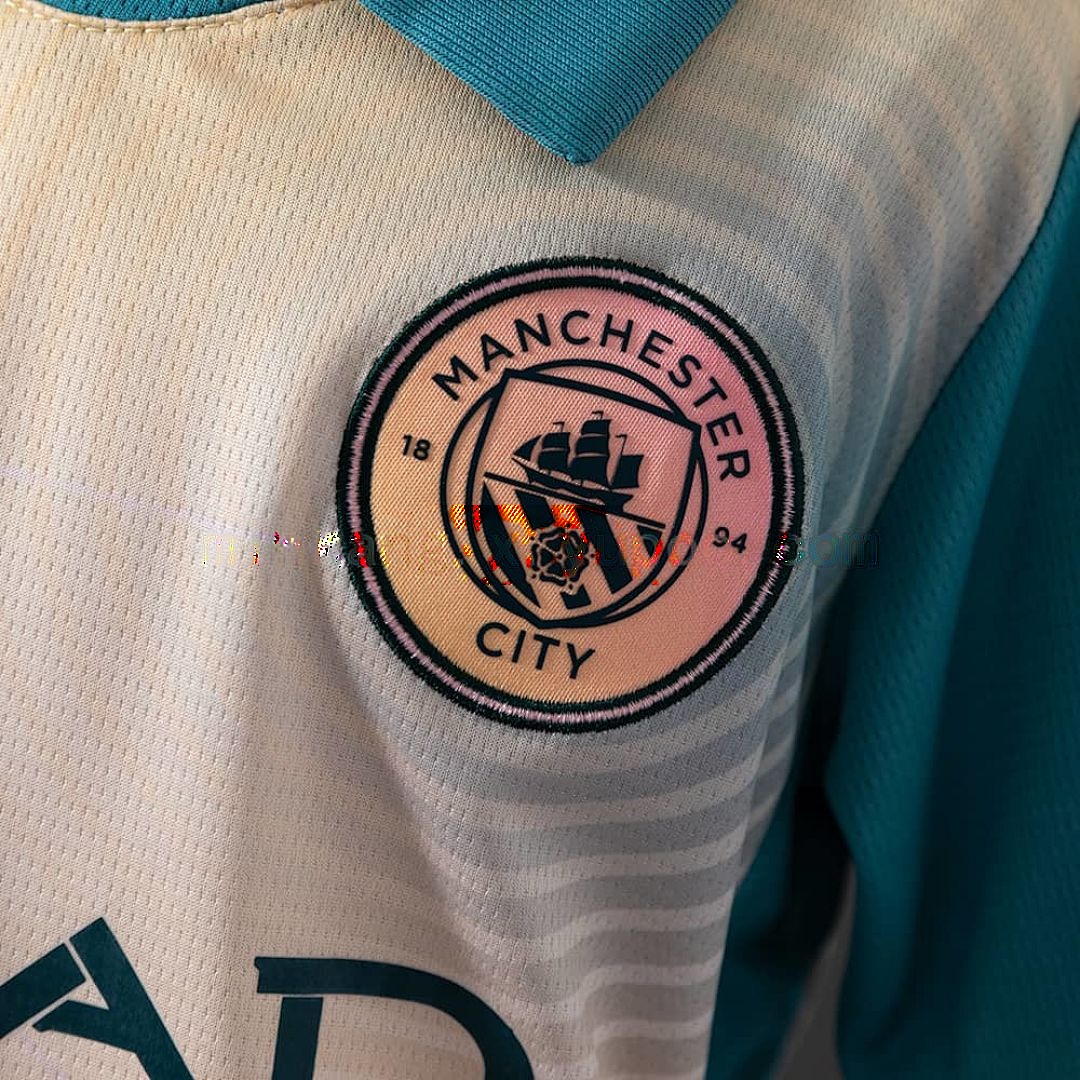 Manchester City 24_25 Fourth Away kids kit Jersey SZIE 16-28 6