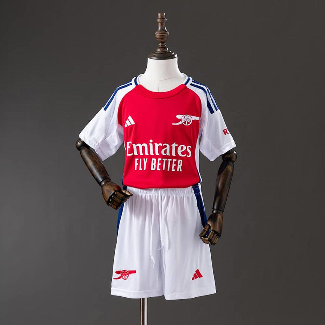 Arsenal 24_25 Home kids kit Jersey SZIE 16-28