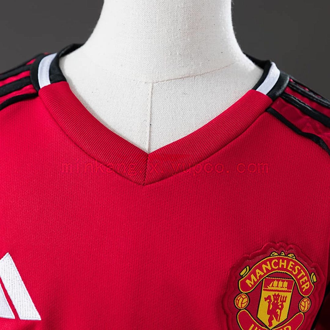 M-U 25_26 Home kids kit Jersey SIZE16-28 8