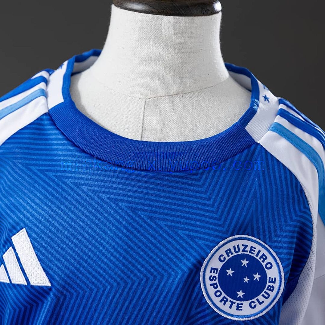 Cruzeiro 25_26 Home kids kit Jersey SIZE 16-28 4