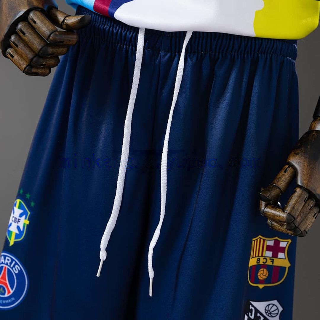 Neymar jr 25_26 Commemorative kids kit Jersey SIZE 16-28 3