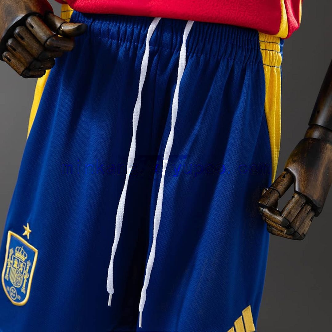 Spain 2024 Home Full kids kit Jersey SIZE 16-28 3