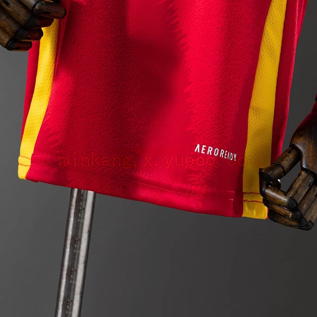 Spain 2024 Home Full kids kit Jersey SIZE 16-28 9