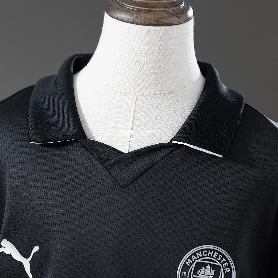 Manchester City 25_26 Away Full kids kit Jersey 6