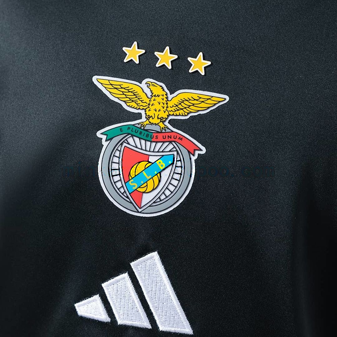 Benfica 25_26 Kids Kit Black Training Jersey Size：16-28 5