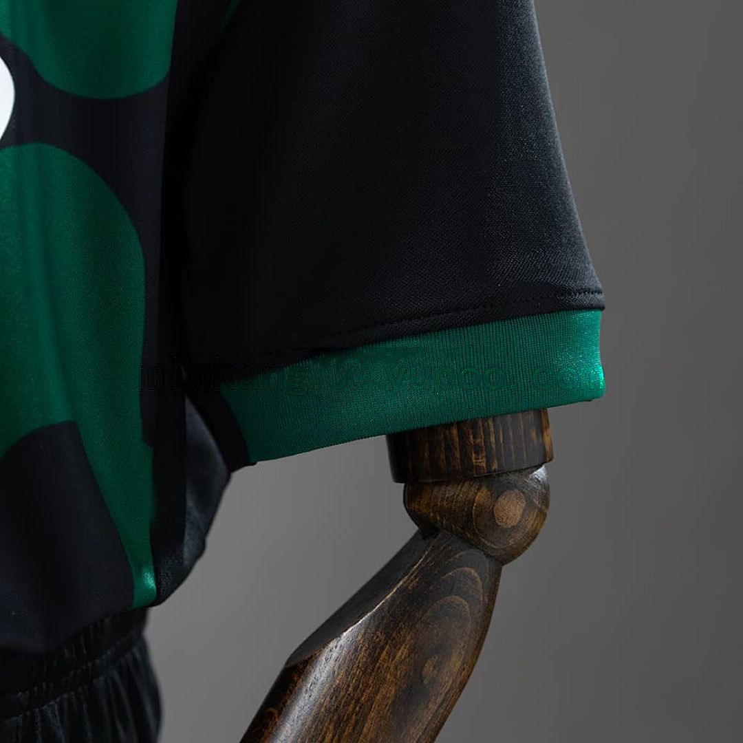 Sporting Lisbon 25_26 Kids Kit Alternative Jersey Black Size：16-28 4
