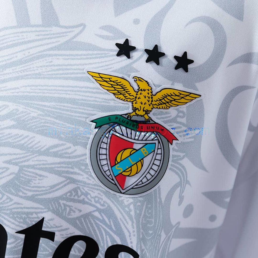 Benfica 25_26 Kids Kit White Training Jersey Size：16-28 6