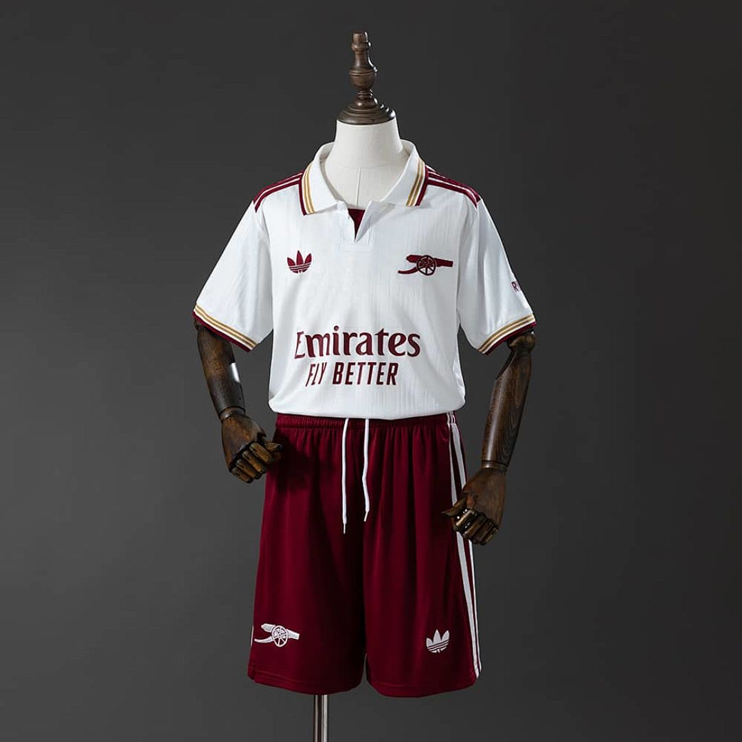 Arsenal 25_26 Third Away kids kit Jersey SIZE 16-28