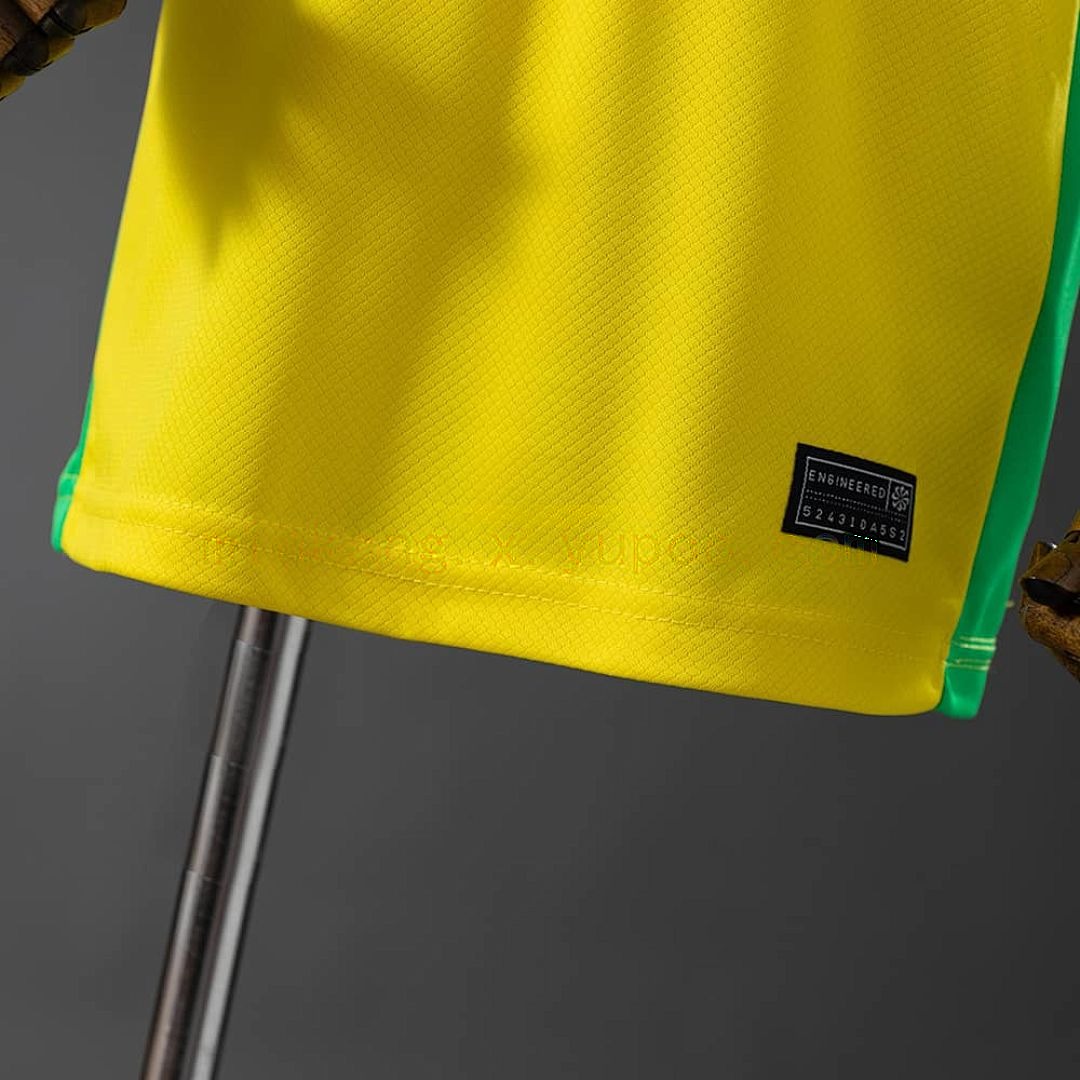 Brazil 2025 Home Kids Kit Jersey SIZE_16-28 10