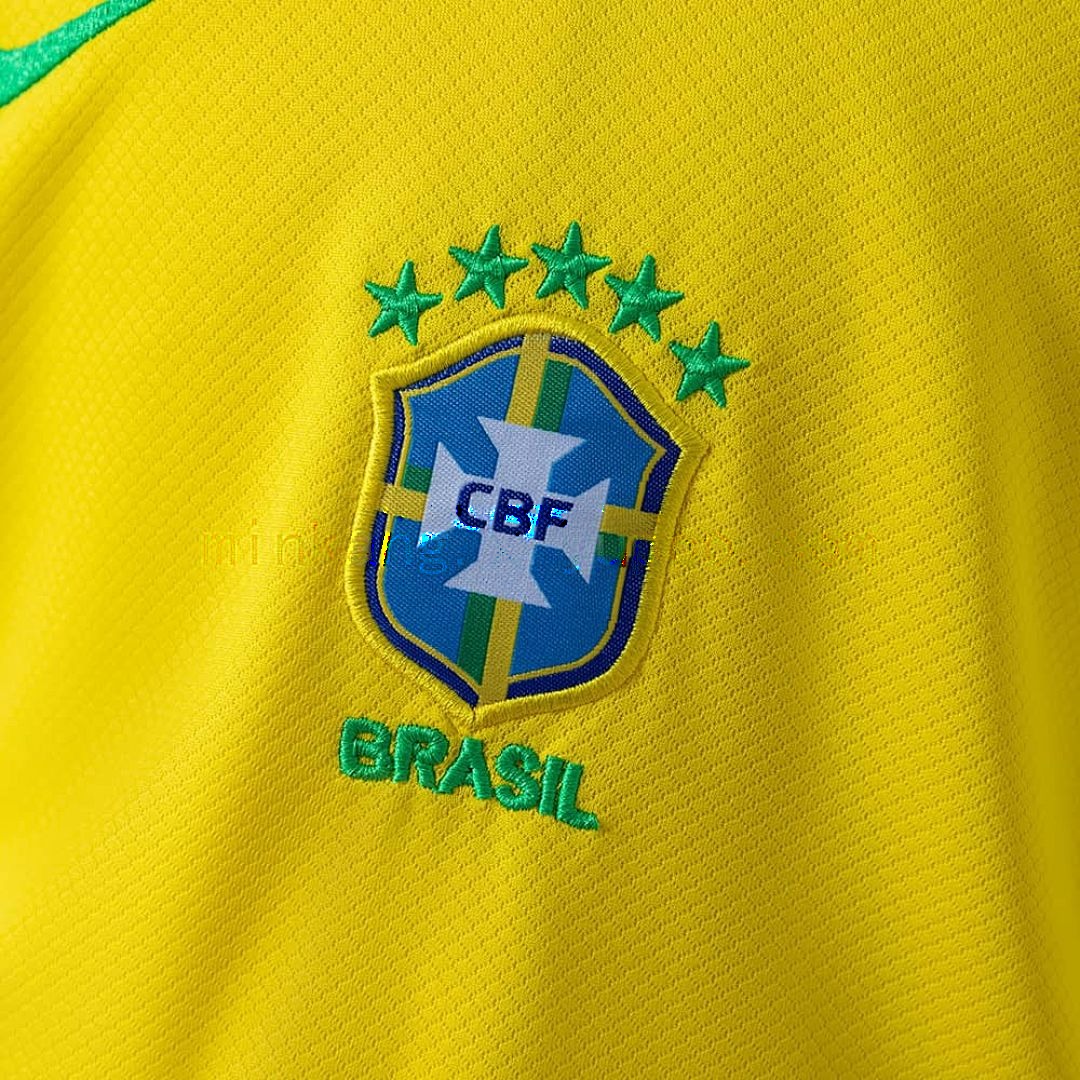 Brazil 2025 Home Kids Kit Jersey SIZE_16-28 7