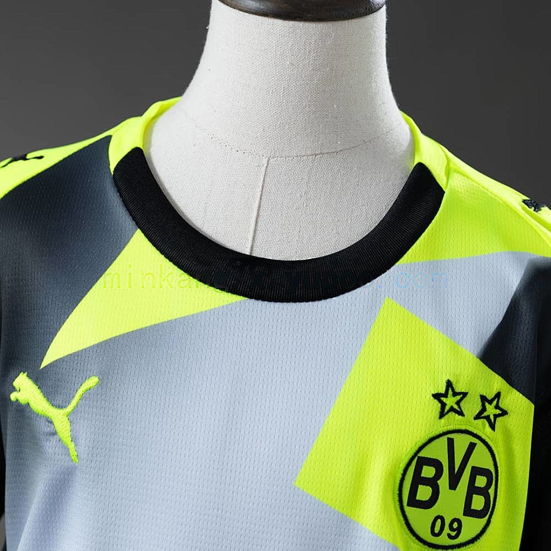 Borussia Dortmund 25_26 Away Kids Kit Jersey SIZE 16-28 9