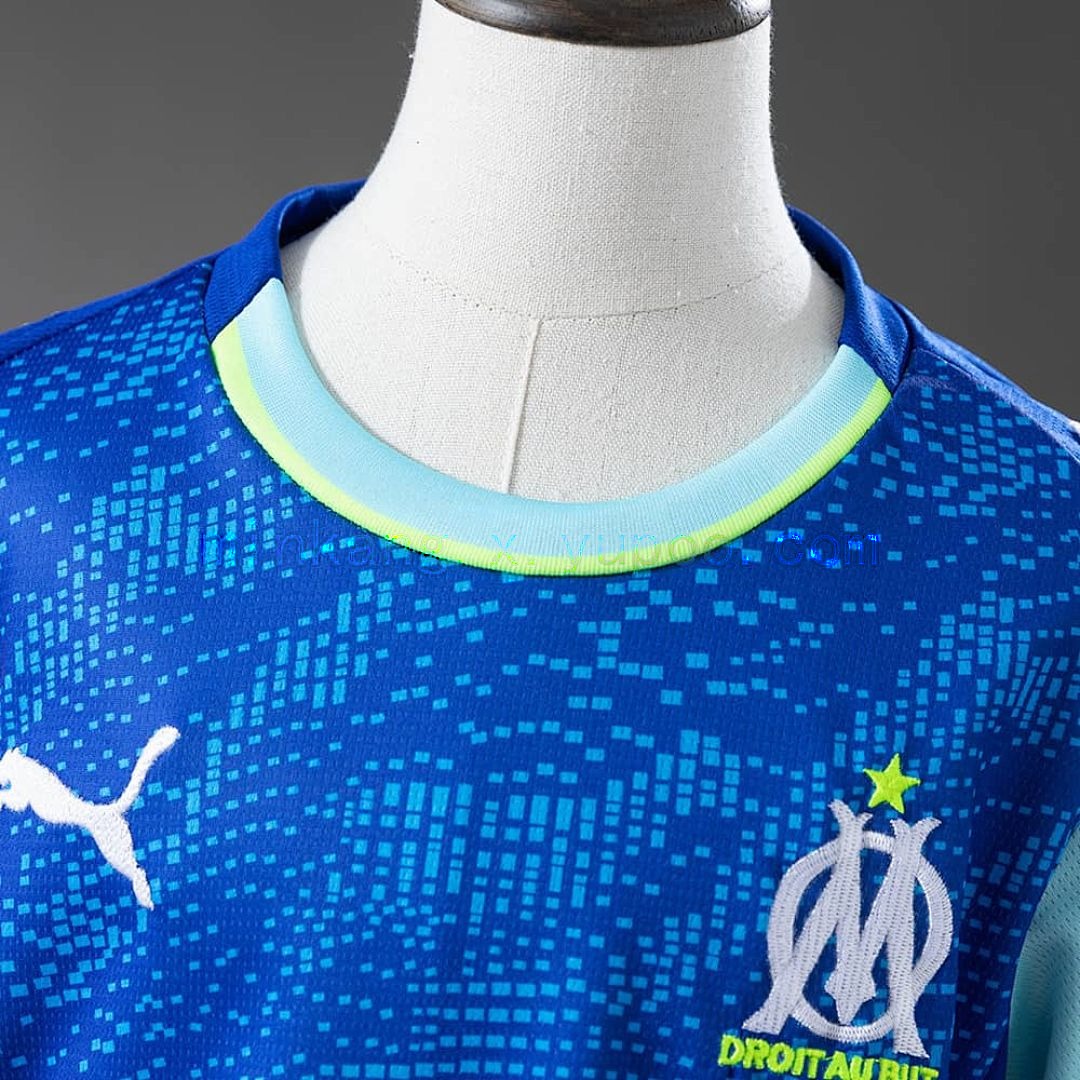 Marseille 25_26 Third Away Kids Kit Jersey SIZE 16-28 9