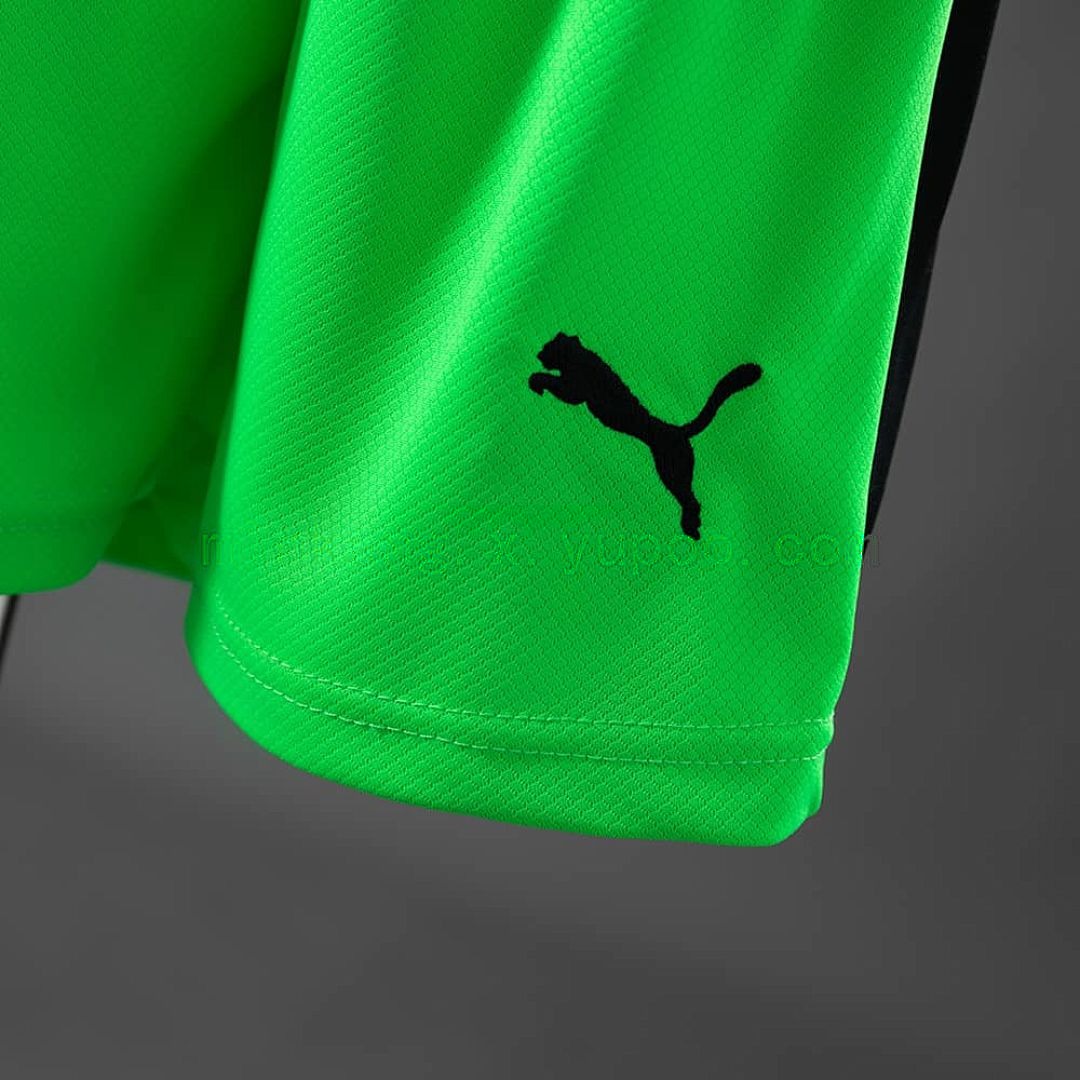 Portugal 2026 Fluorescent Green Kids Kit Jersey SIZE 16-28 3