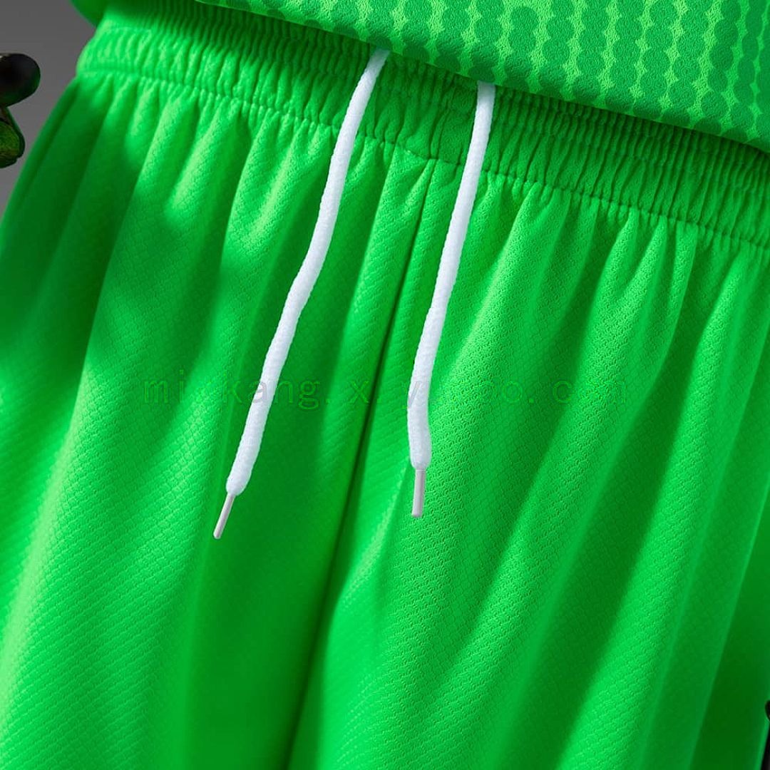 Portugal 2026 Fluorescent Green Kids Kit Jersey SIZE 16-28 4
