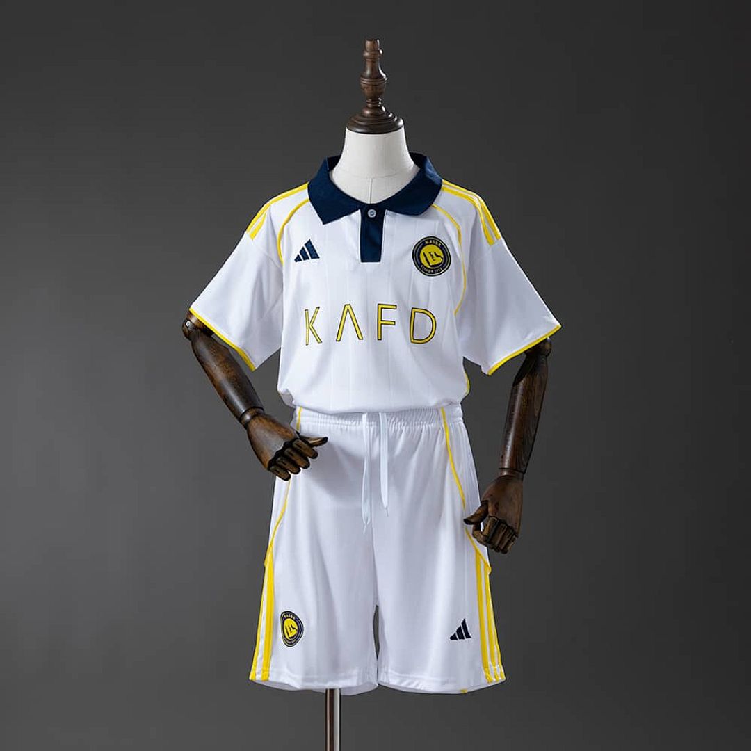 Al-Nassr 25_26 Third Away Kids Kit Jersey SIZE 16-28