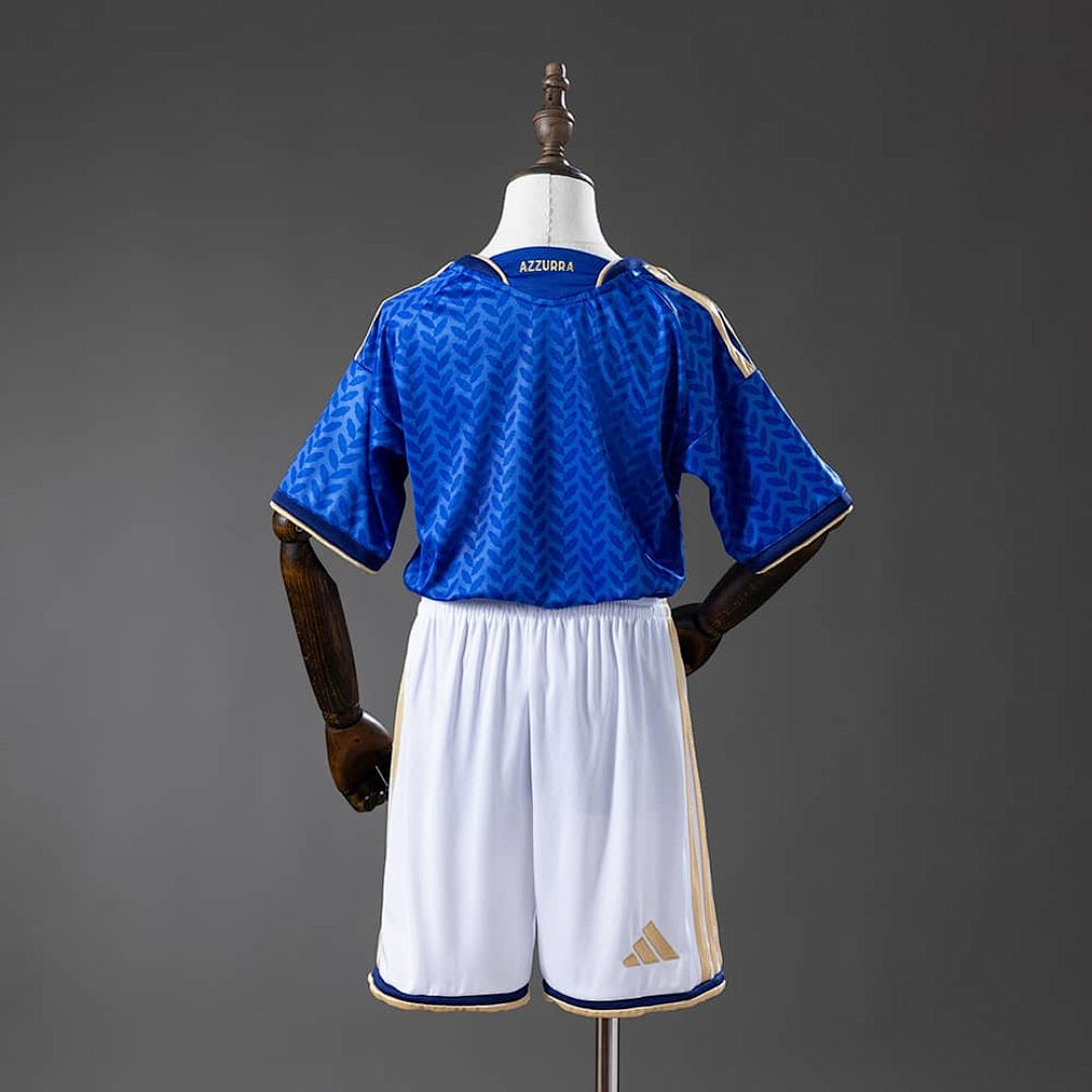 Italy 2026 Home Kids Kit Jersey Size 16-28 2