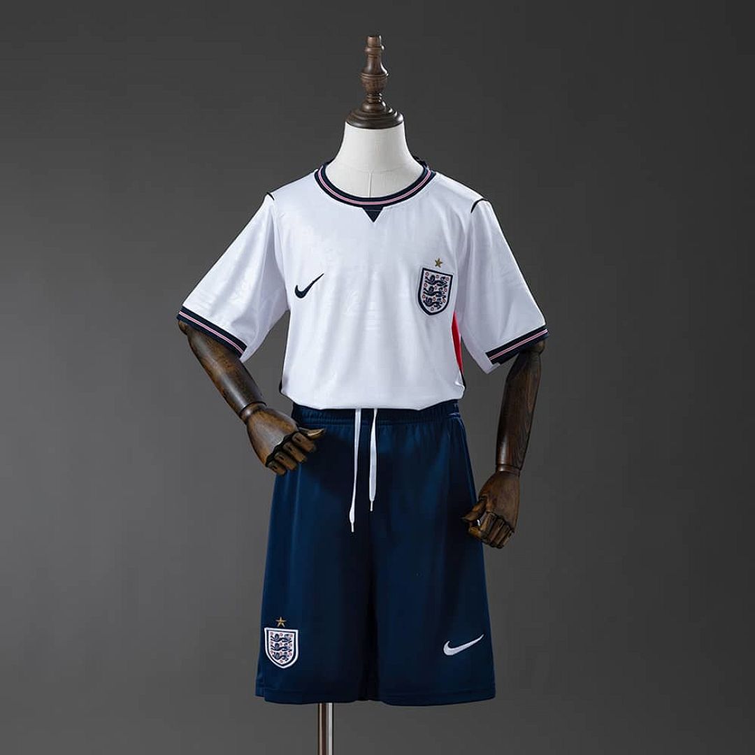England 2026 Home Kids Kit Jersey Size 16-28