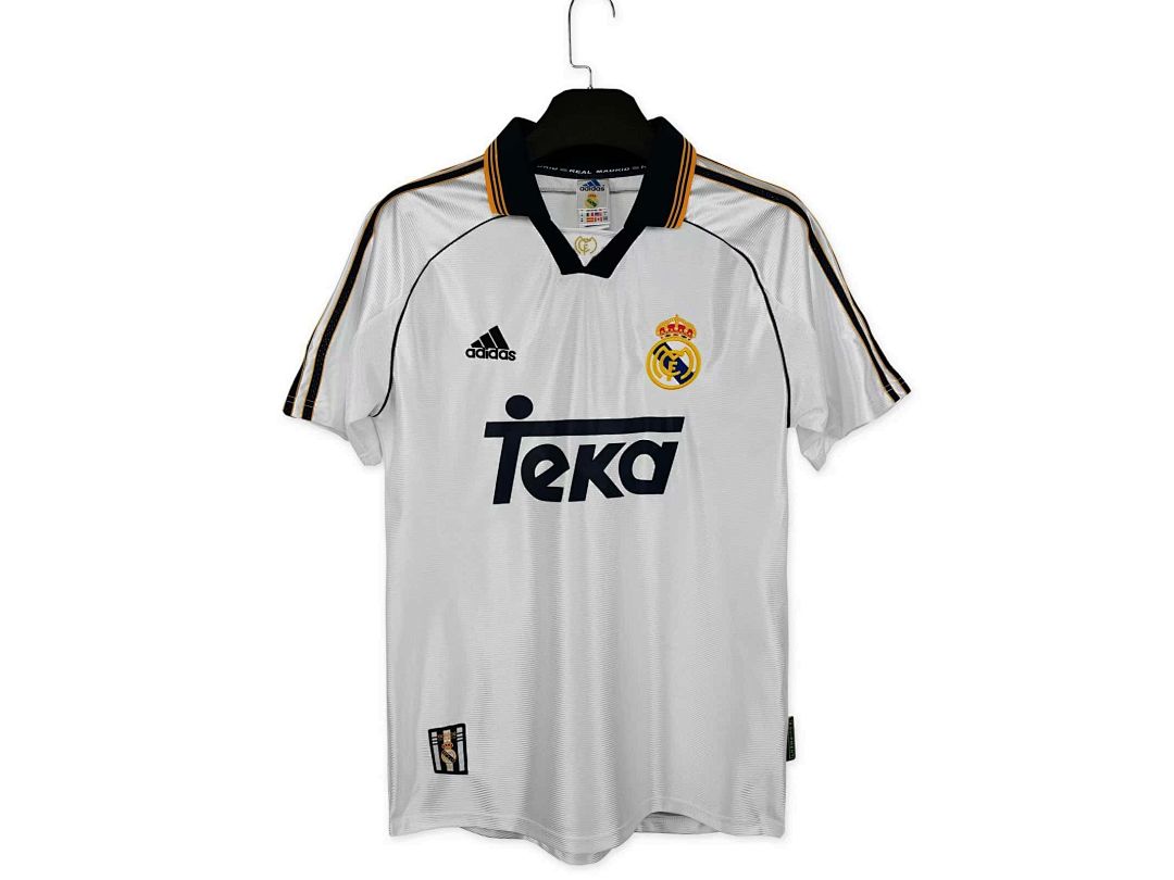 98-00 Real Madrid home white