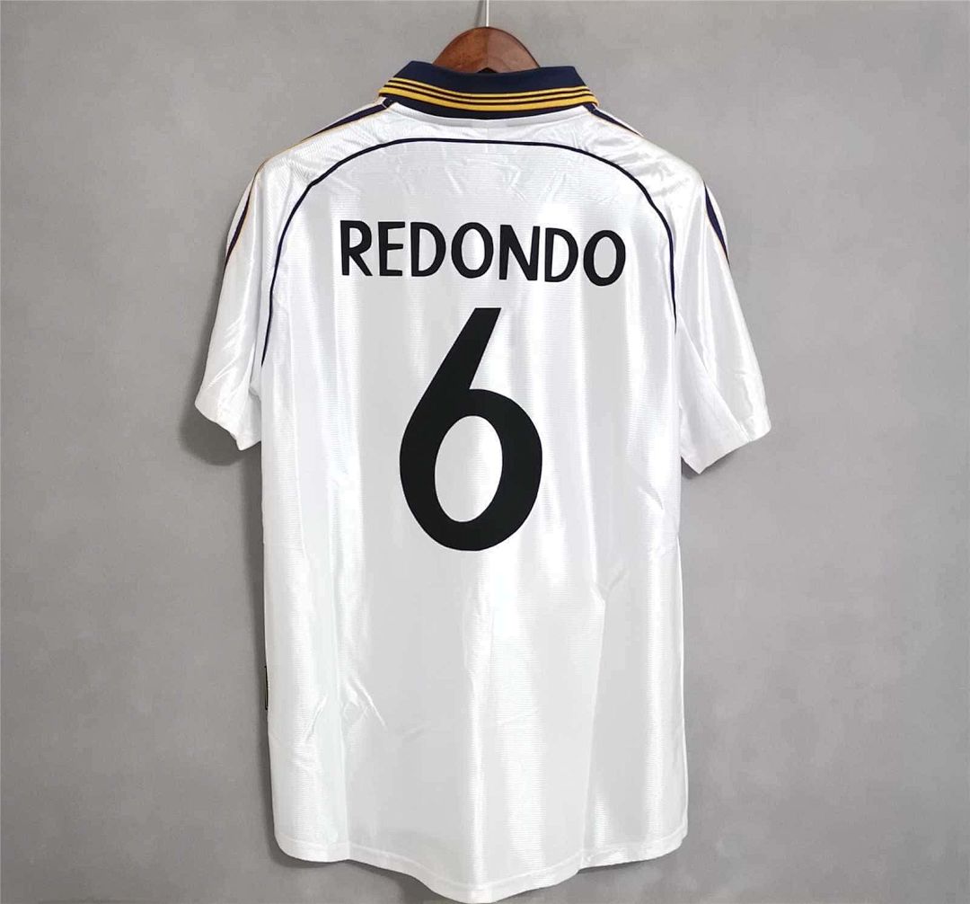 98-00 Real Madrid home white 13
