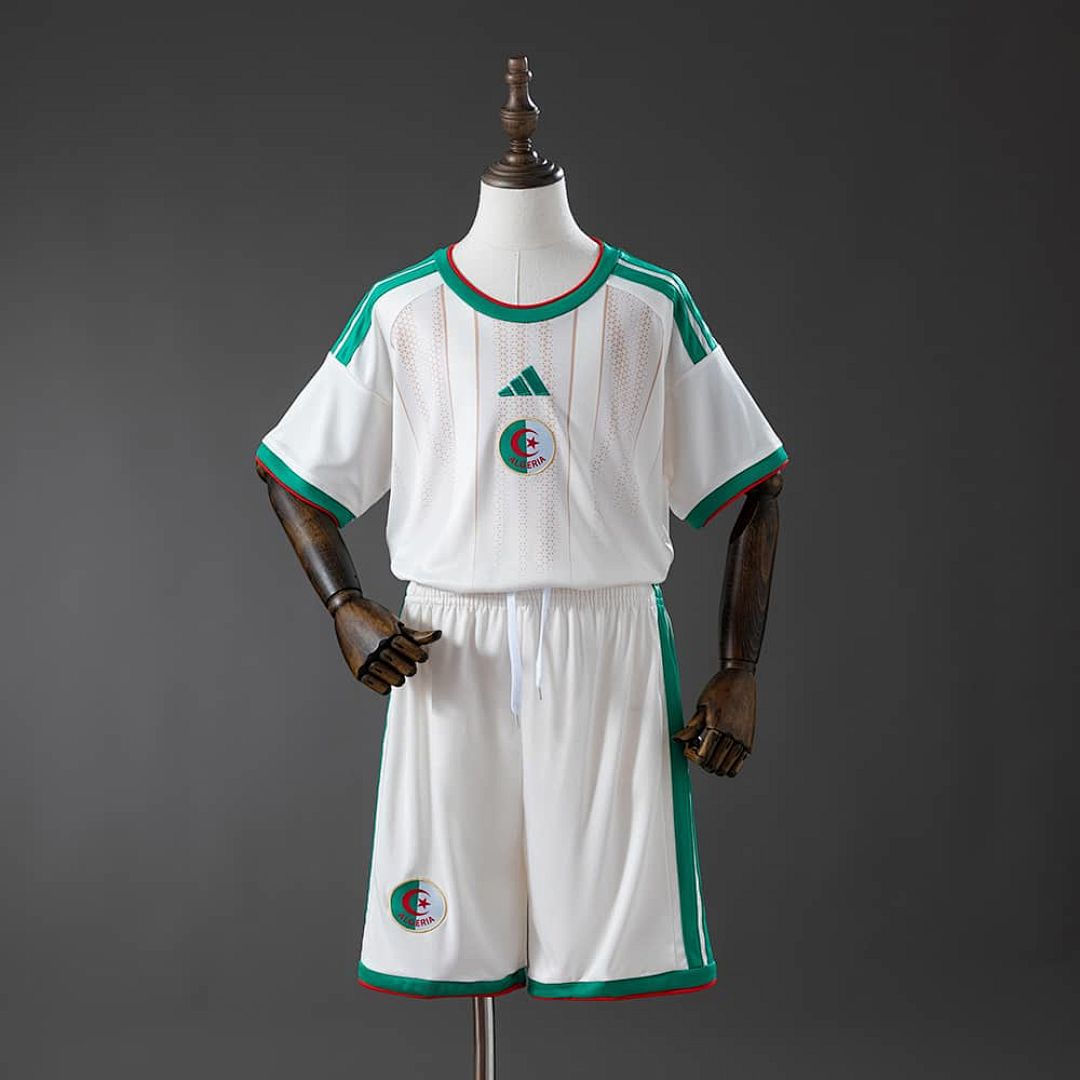 Algeria 2026 Home Kids Kit Jerseys Size 16-28