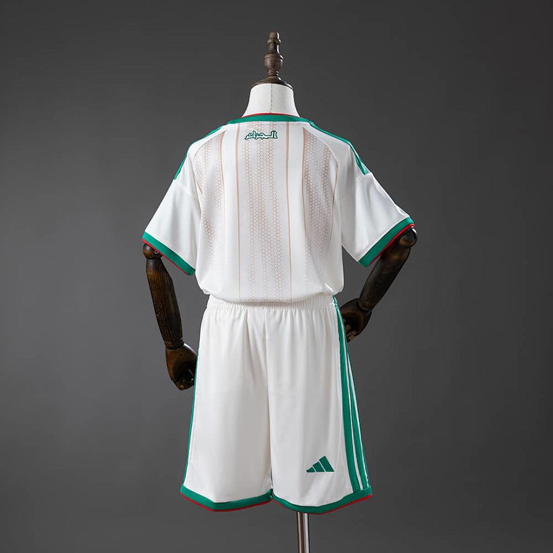 Algeria 2026 Home Kids Kit Jerseys Size 16-28 2