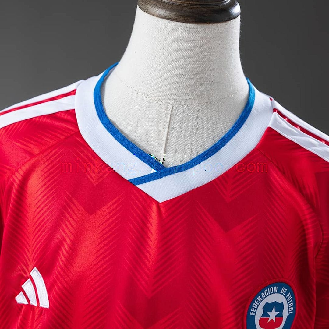 Chile 2026 Home Kids Kit Jerseys Size 16-28 9