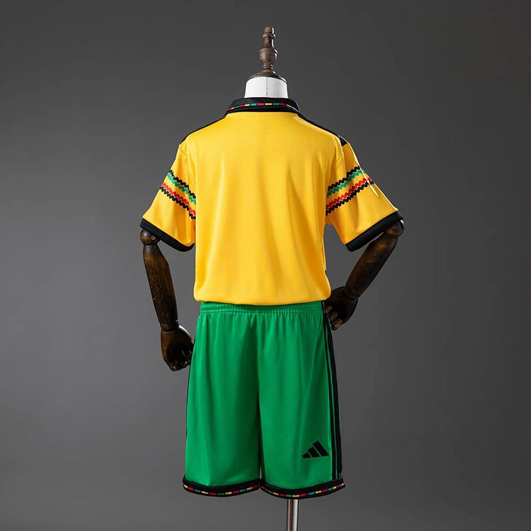 Jamaica 2026 Home Kids Kit Jersey Size 16-28 2