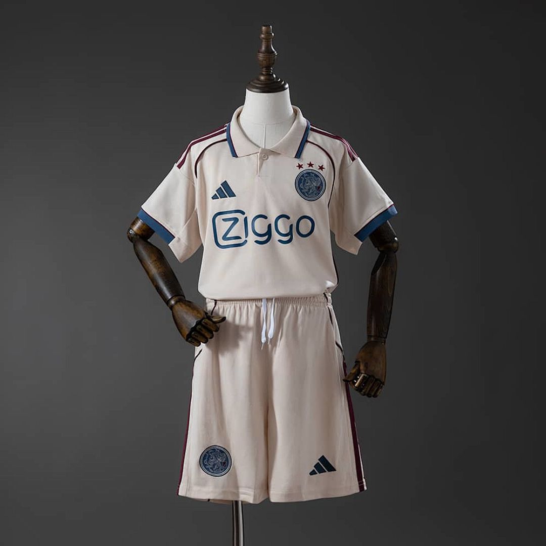 Ajax 25_26 Third Away Kids Kit Jersey SIZE 16-28