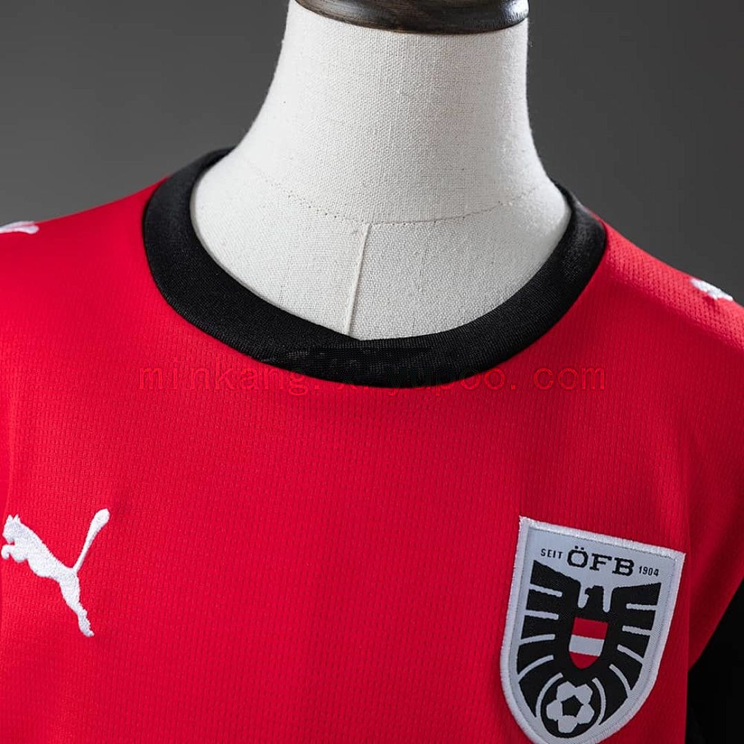 Austria 2026 Home Kids Kit Jersey SIZE 16-28 8