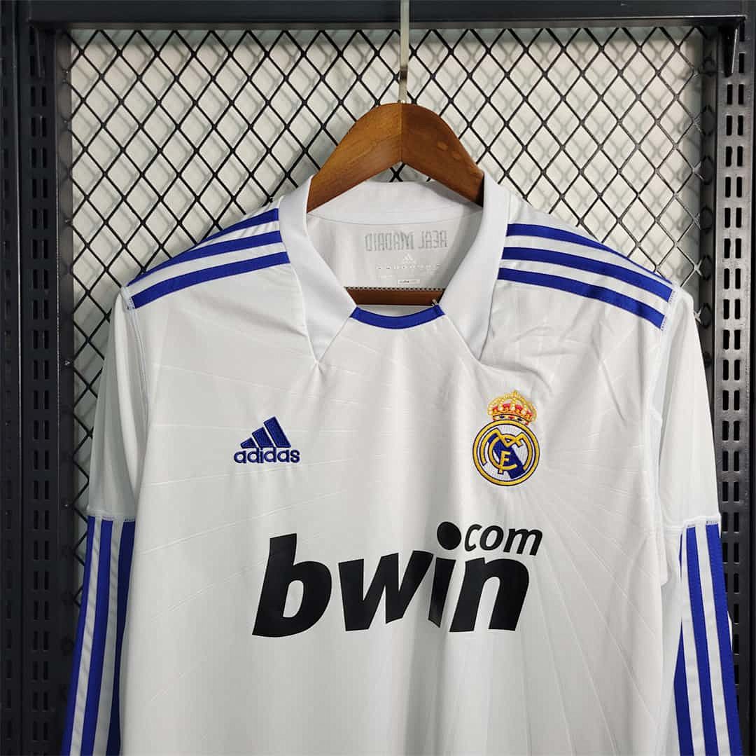 10-11 Real Madrid domicile manche longue 2
