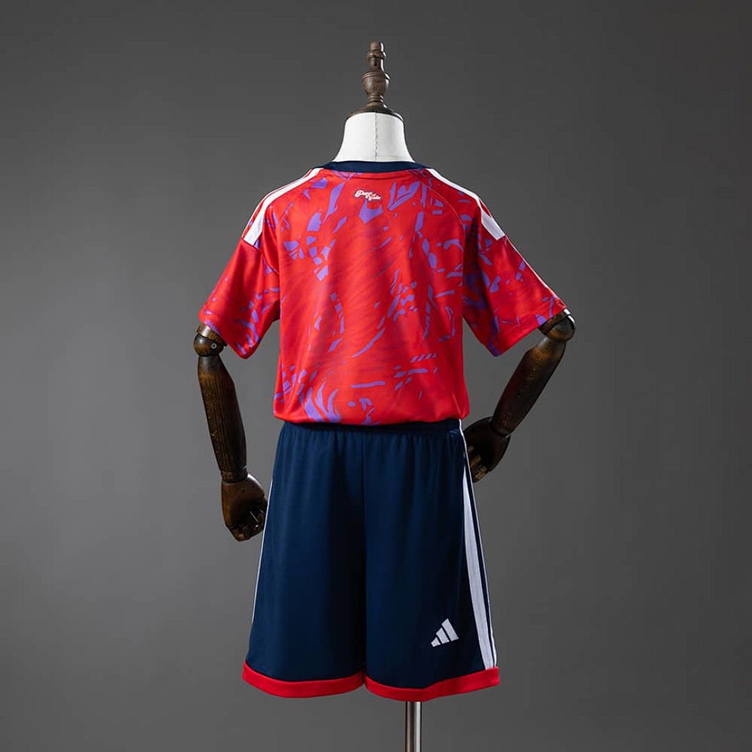 Costa Rica 2026 Home Kids Kit Jersey SIZE 16-28 2